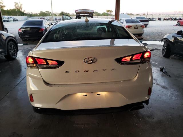 5NPE34AF8KH804592 - 2019 HYUNDAI SONATA LIMITED WHITE photo 6