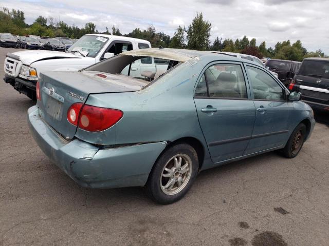 1NXBR32E25Z465187 - 2005 TOYOTA COROLLA CE TEAL photo 3