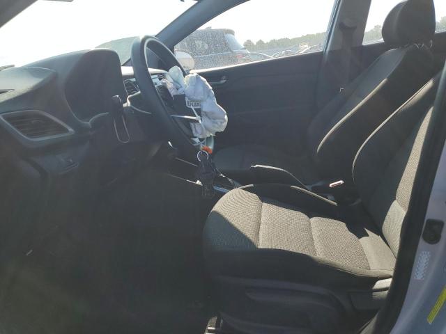 3KPC24A67ME129318 - 2021 HYUNDAI ACCENT SE SILVER photo 7