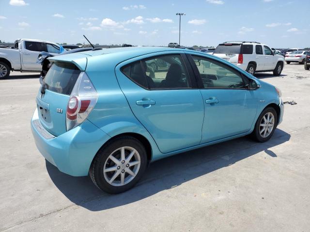 JTDKDTB30C1012041 - 2012 TOYOTA PRIUS C 青绿色 照片 3