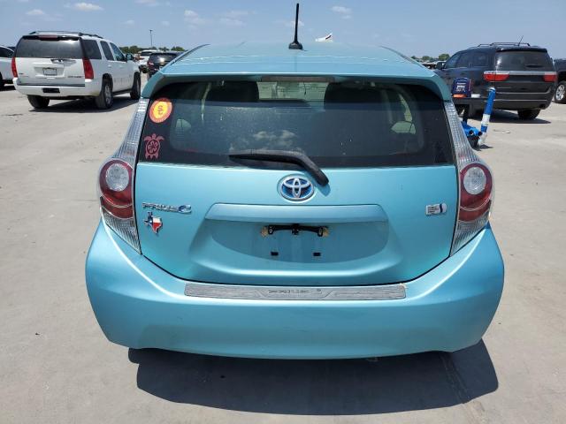 JTDKDTB30C1012041 - 2012 TOYOTA PRIUS C 青绿色 照片 6