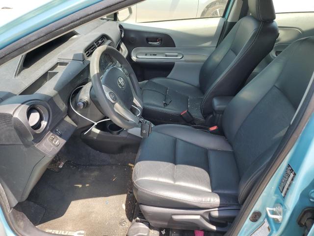 JTDKDTB30C1012041 - 2012 TOYOTA PRIUS C 青绿色 照片 7