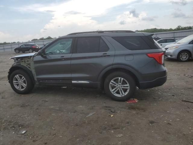 1FMSK8DH3LGB60169 - 2020 FORD EXPLORER XLT GRAY photo 2