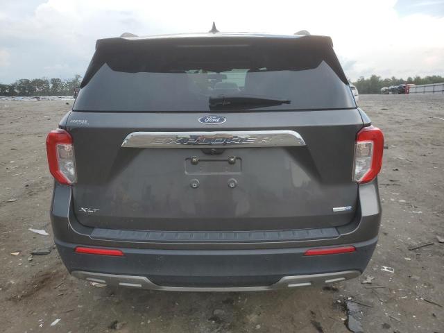 1FMSK8DH3LGB60169 - 2020 FORD EXPLORER XLT GRAY photo 6
