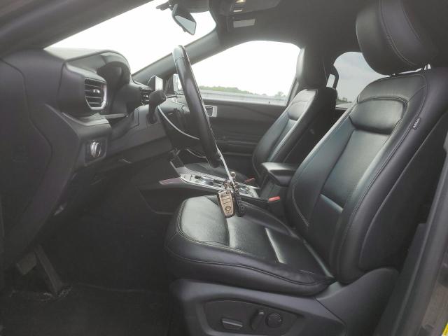 1FMSK8DH3LGB60169 - 2020 FORD EXPLORER XLT GRAY photo 7