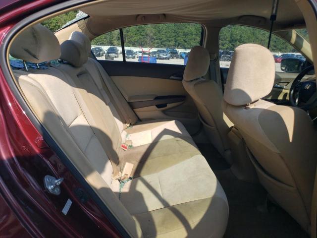 1HGCP26359A125557 - 2009 HONDA ACCORD LX BURGUNDY photo 10