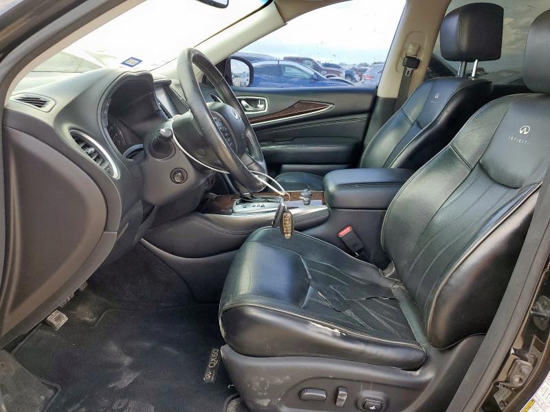 5N1AL0MM4EC549100 - 2014 INFINITI QX60 BLACK photo 7