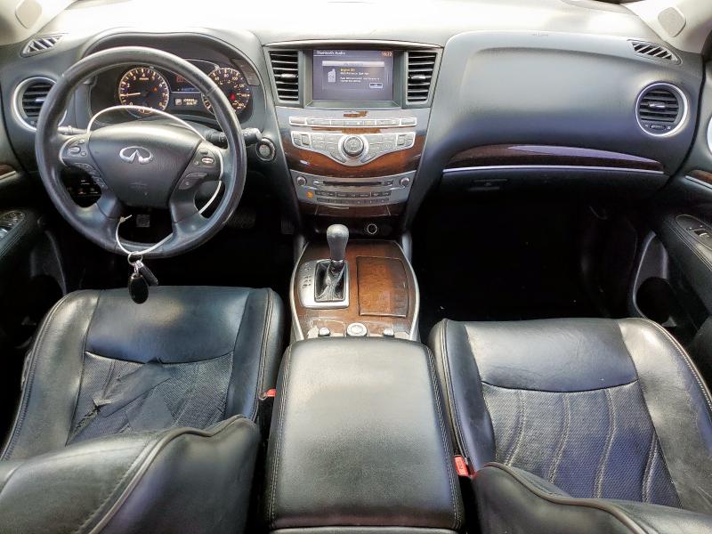 5N1AL0MM4EC549100 - 2014 INFINITI QX60 BLACK photo 8
