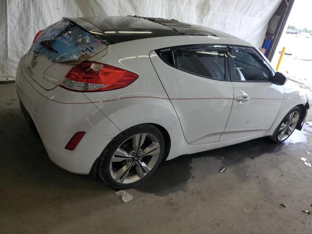 KMHTC6AD4HU321693 - 2017 HYUNDAI VELOSTER WHITE photo 3