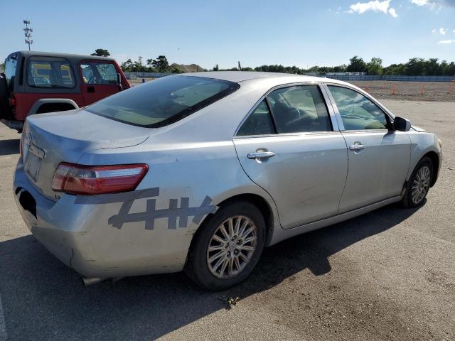 4T1BE46K17U563776 - 2007 TOYOTA CAMRY CE SILVER photo 3