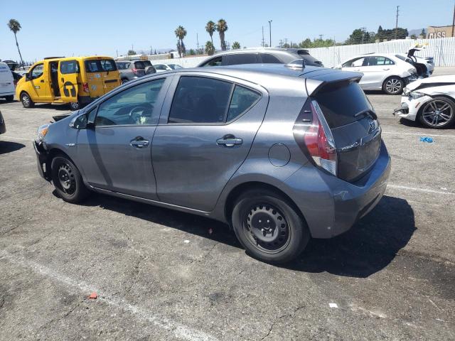 JTDKDTB38G1123815 - 2016 TOYOTA PRIUS C GRAY photo 2