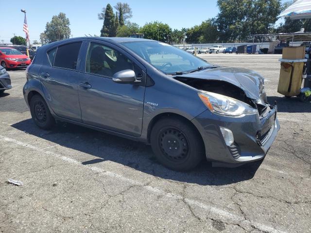 JTDKDTB38G1123815 - 2016 TOYOTA PRIUS C GRAY photo 4