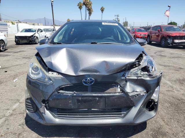 JTDKDTB38G1123815 - 2016 TOYOTA PRIUS C GRAY photo 5