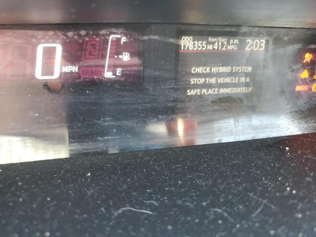 JTDKDTB38G1123815 - 2016 TOYOTA PRIUS C GRAY photo 9