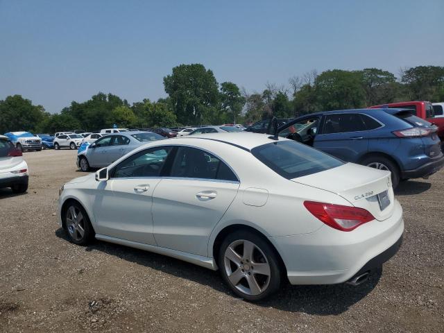 WDDSJ4GB9FN217858 - 2015 MERCEDES-BENZ CLA 250 4MATIC WHITE photo 2