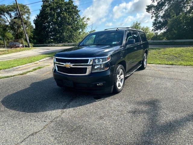 1GNSKHKC5HR354698 - 2017 CHEVROLET SUBURBAN K1500 LT BLACK photo 2