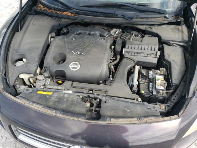 1N4AA5AP3AC839558 - 2010 NISSAN MAXIMA S PURPLE photo 11