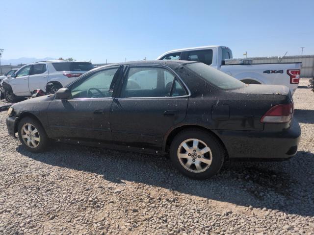 1HGCG65882A091186 - 2002 HONDA ACCORD EX BLACK photo 2