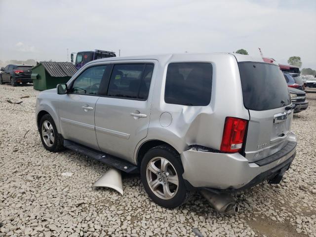 5FNYF4H53CB076388 - 2012 HONDA PILOT EXL ნაცრისფერი ფოტო 2