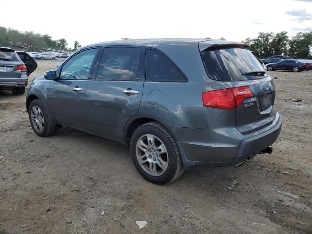 2HNYD28457H542074 - 2007 ACURA MDX TECHNOLOGY GRAY photo 2