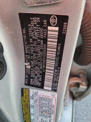 4T1BK36BX5U005005 - 2005 TOYOTA AVALON XL SILVER photo 12