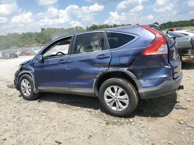 3CZRM3H59EG701419 - 2014 HONDA CR-V EX BLUE photo 2