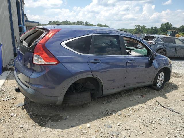 3CZRM3H59EG701419 - 2014 HONDA CR-V EX BLUE photo 3