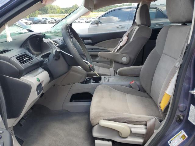 3CZRM3H59EG701419 - 2014 HONDA CR-V EX BLUE photo 7