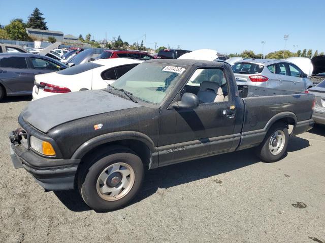 1GTCS1449T8511206 - 1996 GMC SONOMA BLACK photo 1