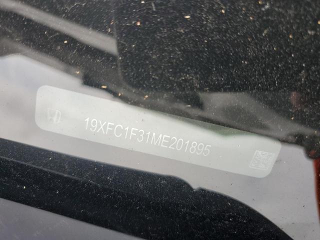 19XFC1F31ME201895 - 2021 HONDA CIVIC EX WHITE photo 13