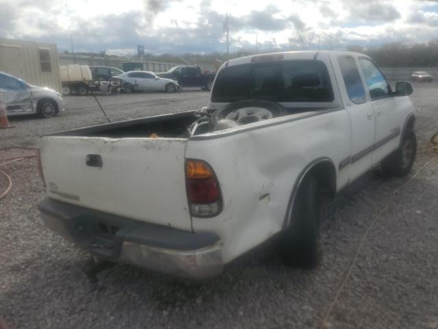 5TBRN34172S237638 - 2002 TOYOTA TUNDRA ACCESS CAB SR5 WHITE photo 4