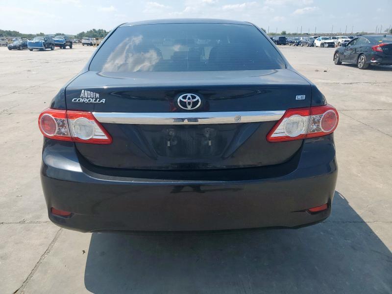 5YFBU4EE5CP065090 - 2012 TOYOTA COROLLA BASE Noir photo 6