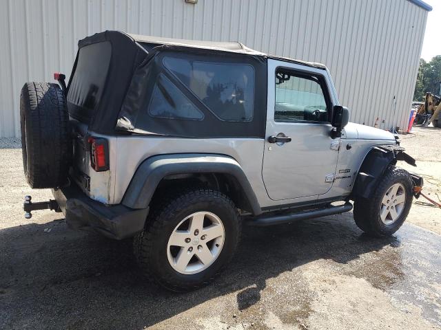 1C4GJWAG7DL602599 - 2013 JEEP WRANGLER SPORT 银色 照片 3