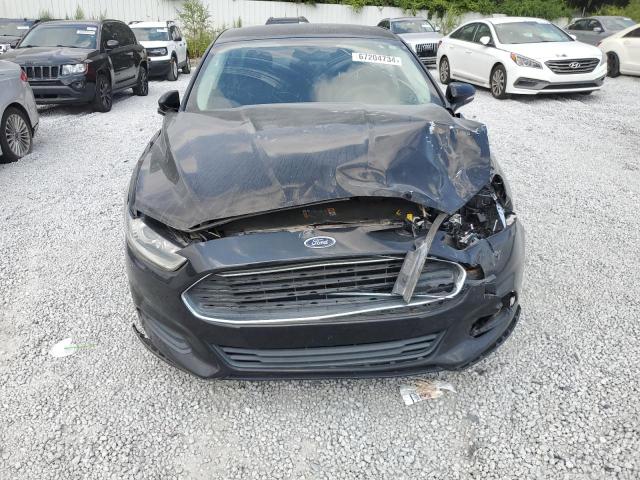 3FA6P0H79GR269007 - 2016 FORD FUSION SE BLACK photo 5