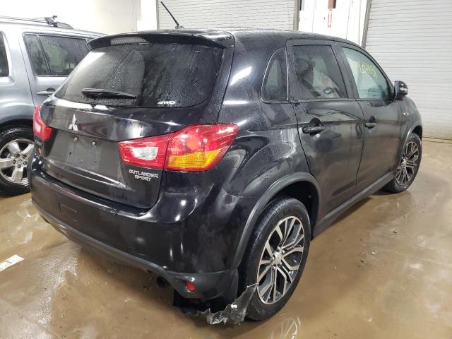 JA4AR3AU3GZ058519 - 2016 MITSUBISHI OUTLANDER ES BLACK photo 4