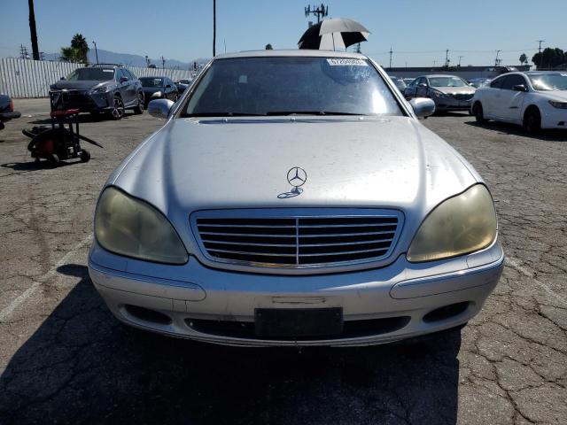 WDBNG70J22A232596 - 2002 MERCEDES-BENZ S 430 SILVER photo 5