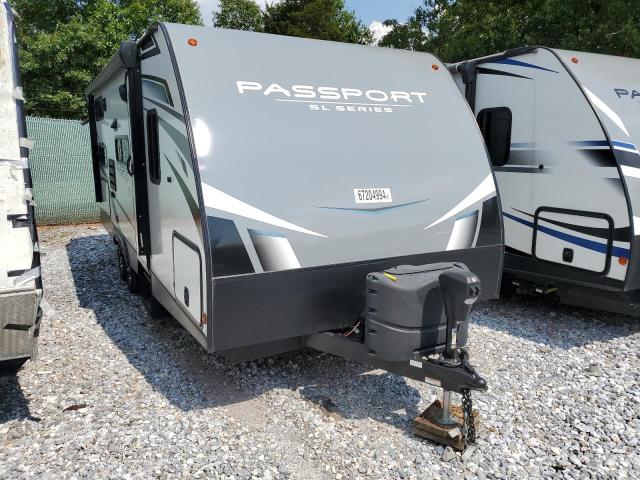 4YDT22127MK414757 - 2021 KEYSTONE PASSPORT TWO TONE photo 1