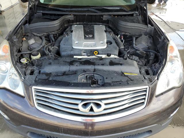 JN1AJ0HP3AM701891 - 2010 INFINITI EX35 BASE Շագանակագույն լուսանկար 12