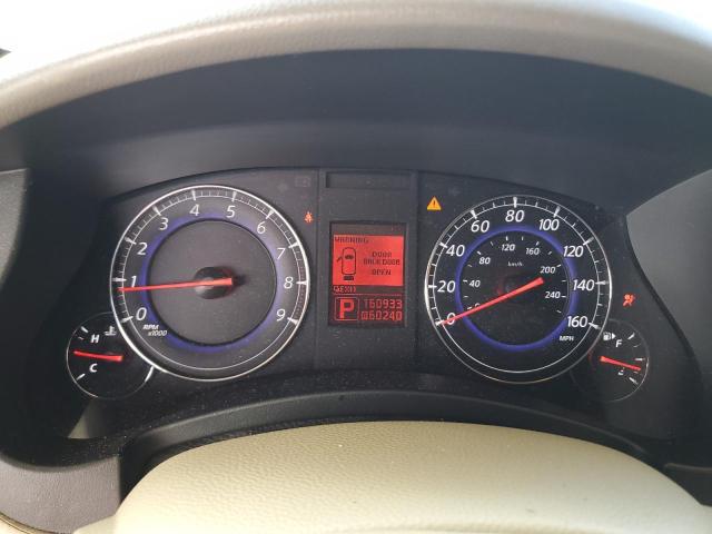 JN1AJ0HP3AM701891 - 2010 INFINITI EX35 BASE Շագանակագույն լուսանկար 9