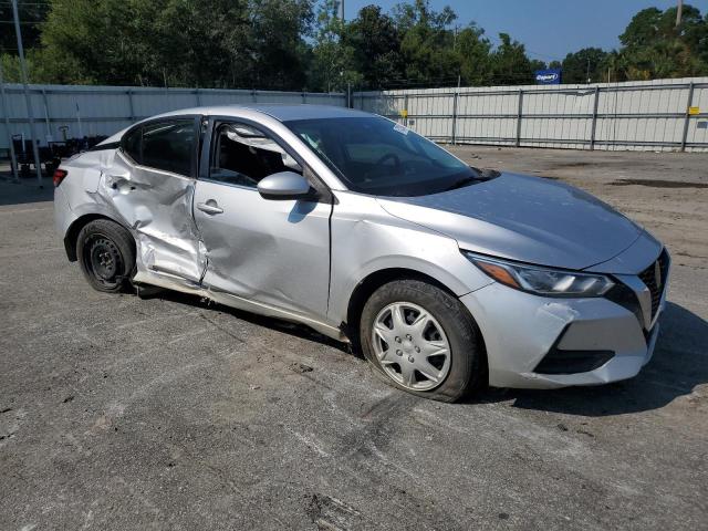 3N1AB8BVXMY239737 - 2021 NISSAN SENTRA S SILVER photo 4