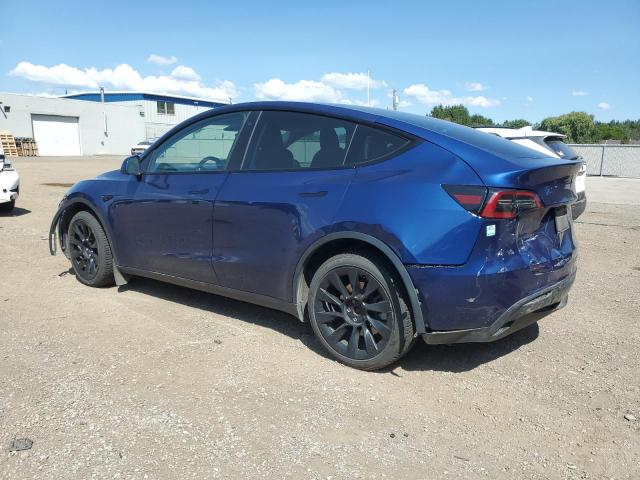 5YJYGDEE3MF301573 - 2021 TESLA MODEL Y ლურჯი ფოტო 2