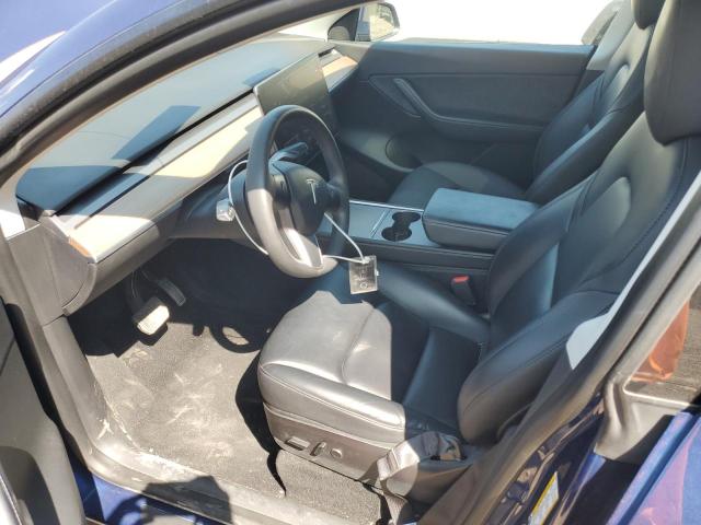 5YJYGDEE3MF301573 - 2021 TESLA MODEL Y ლურჯი ფოტო 7