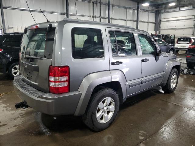 1C4PJMAK6CW130126 - 2012 JEEP LIBERTY SPORT 灰色 照片 3