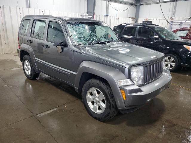 1C4PJMAK6CW130126 - 2012 JEEP LIBERTY SPORT 灰色 照片 4