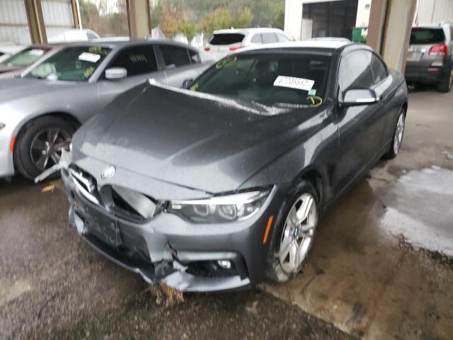 WBA4Z3C54JEA31689 - 2018 BMW 430XI GRAY photo 2