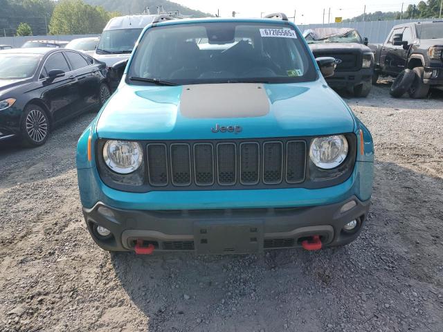ZACNJDC15NPN89818 - 2022 JEEP RENEGADE TRAILHAWK BLUE photo 5