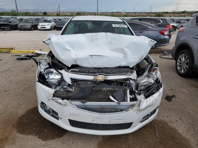 1G1PE5SB4E7379328 - 2014 CHEVROLET CRUZE LT WHITE photo 5