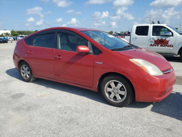 JTDKB20U083394451 - 2008 TOYOTA PRIUS RED photo 4