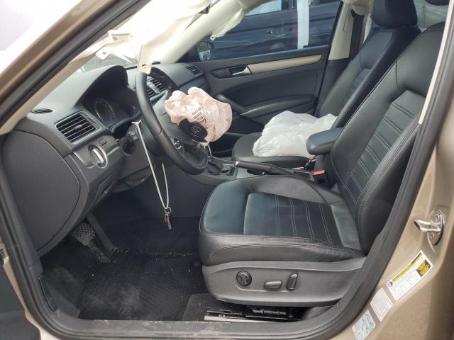 1VWBT7A31FC025267 - 2015 VOLKSWAGEN PASSAT SE 金色 照片 7