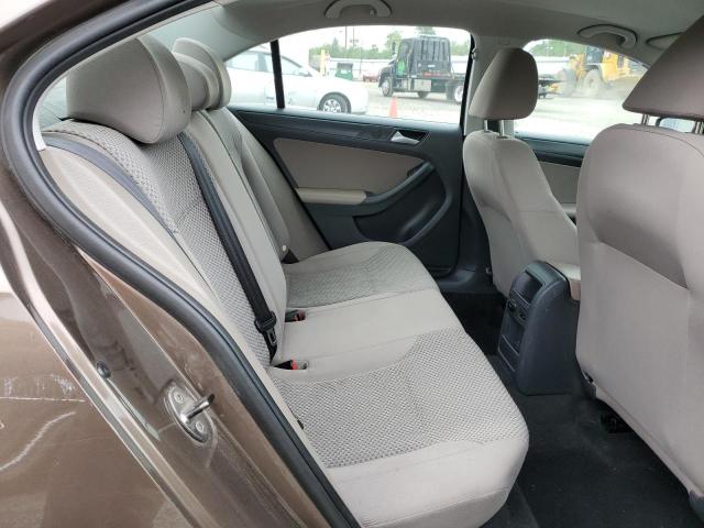 3VW2K7AJ0EM251105 - 2014 VOLKSWAGEN JETTA BASE BROWN photo 10